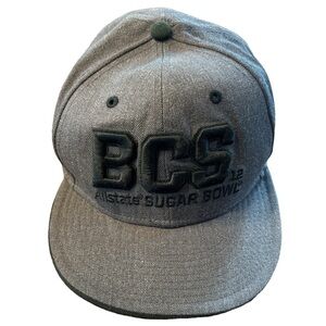 Nike BCS Allstate Sugar Bowl 2012 Championship Michigan Snapback Hat Gray OSFM